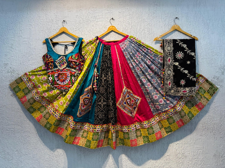 Premium Navratri Chaniya Choli in Cotton & Jam Satin Fabric - Shreenath Collection